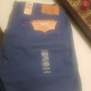 Levi's 501 sky blue